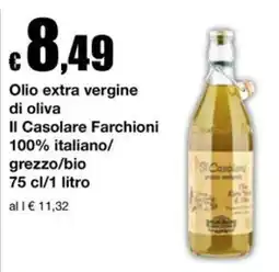 Sì con te Supermercati Olio extra vergine di oliva Il Casolare Farchioni offerta