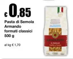 Sì con te Supermercati Pasta di Semola Armando offerta