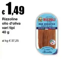 Sì con te Supermercati Rizzoline olio d'oliva offerta