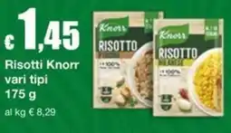 Sì con te Supermercati Risotti Knorr offerta