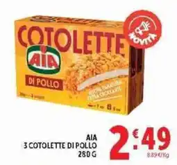 Deco Supermercati AIA Cotolette di pollo offerta