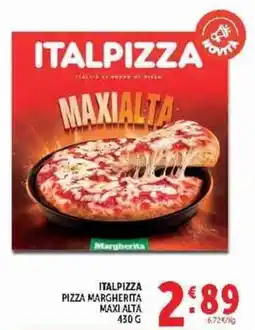 Deco Supermercati Italpizza pizza margherita maxi alta offerta