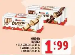 Deco Supermercati Kinder bueno offerta