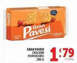 Deco Supermercati Gran Pavesi cracker pomodoro offerta