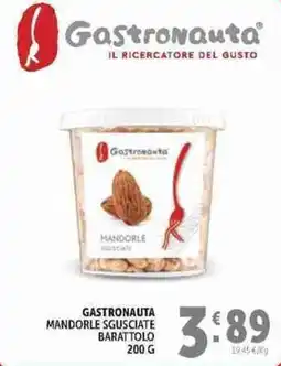 Deco Supermercati Gastronauta mandorle sgusciate offerta