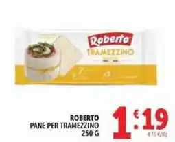 Deco Supermercati Roberto pane per tramezzino offerta
