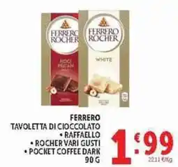 Deco Supermercati Ferrero Tavoletta di cioccolato offerta