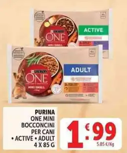 Deco Supermercati Purina One Mini Bocconcini per cani offerta