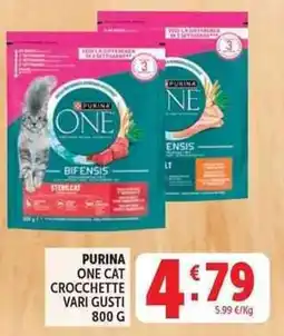 Deco Supermercati Purina One Cat Crocchette Vari Gusti offerta