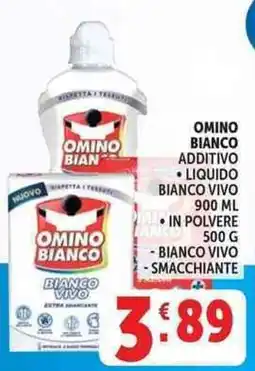 Deco Supermercati Omino bianco bianco vivo offerta