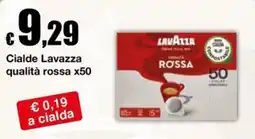 Sì con te Supermercati Cialde Lavazza qualità rossa offerta