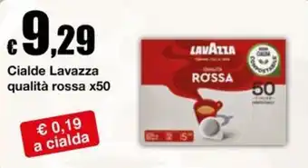 Cialde Lavazza qualità rossa