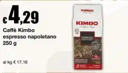 Sì con te Supermercati Caffè Kimbo espresso napoletano offerta