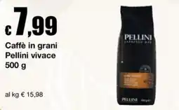 Sì con te Supermercati Caffè in grani Pellini vivace offerta