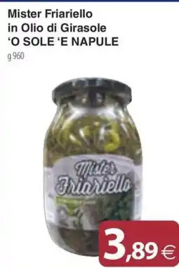 Docks Cash&Carry Mister Friariello in Olio di Girasole 'O SOLE 'E NAPULE offerta