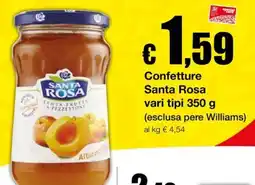 Sì con te Supermercati Confettura Santa Rosa offerta