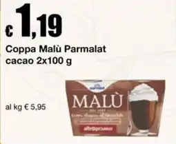 Sì con te Supermercati Coppa Malù Parmalat cacao offerta