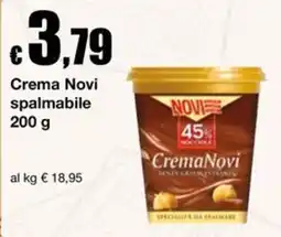 Sì con te Supermercati Crema Novi spalmabile offerta