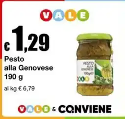 Sì con te Supermercati Pesto alla Genovese offerta