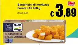 Sì con te Supermercati Bastoncini di merluzzo Frosta offerta
