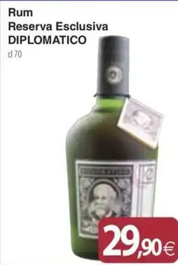 Docks Cash&Carry Rum Reserva Esclusiva Diplomatico offerta