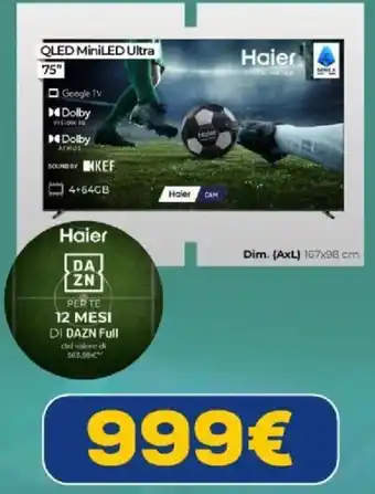 Haier QLED MiniLED Ultra
