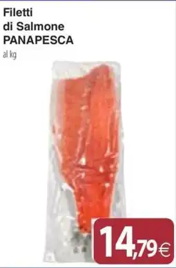 Docks Cash&Carry Filetti di Salmone PANAPESCA offerta