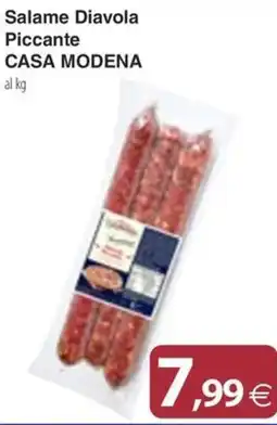 Docks Cash&Carry Salame Diavola Piccante Casa Modena offerta