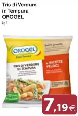Docks Cash&Carry Tris di Verdure in Tempura OROGEL offerta