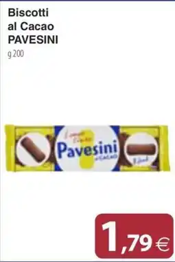 Docks Cash&Carry Biscotti al Cacao Pavesini offerta