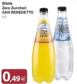 Docks Cash&Carry Bibite Zero Zuccheri SAN BENEDETTO offerta