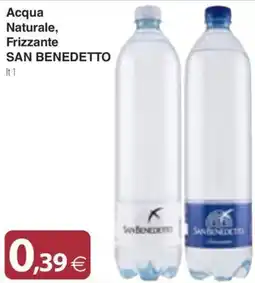 Docks Cash&Carry Acqua Naturale Frizzante San Benedetto offerta