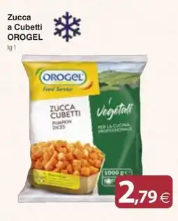 Docks Cash&Carry Zucca a cubetti OroGel offerta