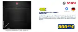 Euronics Forno pirolitico - Serie 8 Bosch offerta