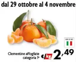 Spak Supermercati Clementine affogiate categoria 1 offerta