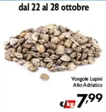 Vongole Lupini Alto Adriatico