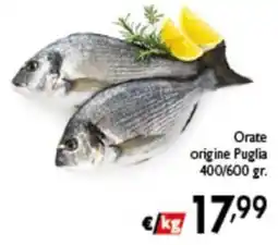 Spak Supermercati Orate origine Puglia offerta
