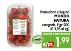 Spak Supermercati Pomodoro ciliegino MONDO NATURA offerta