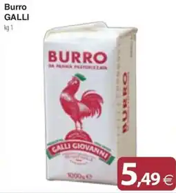 Docks Cash&Carry Burro Galli offerta