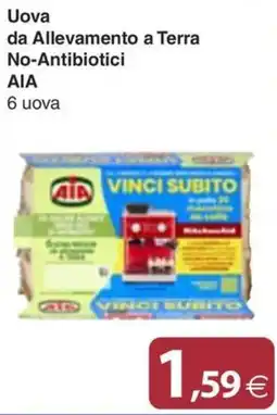 Docks Cash&Carry Uova da Allevamento a Terra No-Antibiotici AIA offerta