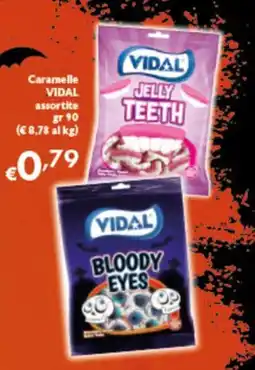 Spak Supermercati Caramelle Vidal assortite offerta