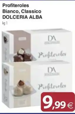 Docks Cash&Carry Profiteroles Bianco, Classico Dolceria Alba offerta