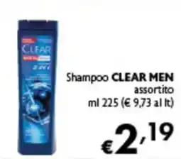 Spak Supermercati Shampoo CLEAR MEN offerta