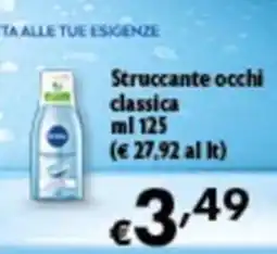 Spak Supermercati Struccante occhi classica offerta