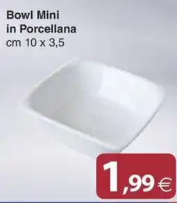Docks Cash&Carry Bowl Mini in Porcellana offerta