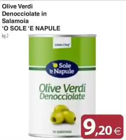 Docks Cash&Carry Olive Verdi Denocciolate 'O Sole 'E Napule offerta