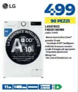 Elettrosintesi Lavatrice intelligente LG offerta