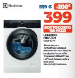 Elettrosintesi Electrolux lavatrice offerta