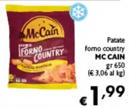 Spak Supermercati Patate forno country MC CAIN offerta