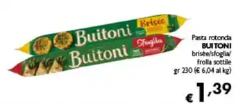 Pasta rotonda Buitoni